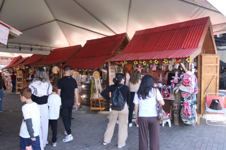 Artesãos continuam na Praça até 30 de agosto - Júlio Dias