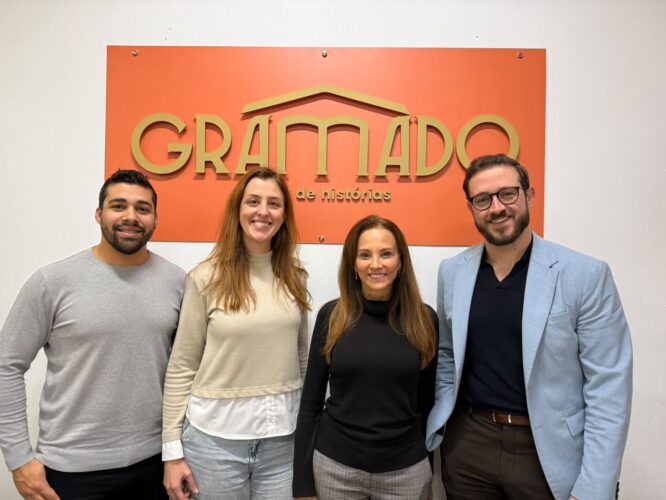 Guilherma, Barbara, Rosa e Ricardo